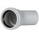 Disfigance sewer SKB-0010-005845, D = 58 mm, 45 °, silent