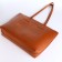 Zipper bag with lightning, terracotta color