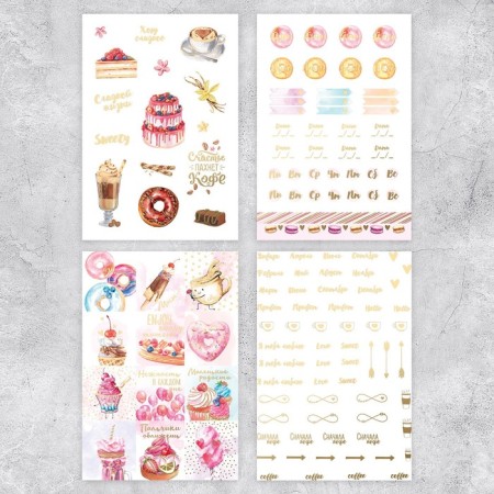 Style "Sweet", 8 sheets, 14 x 21 cm-5