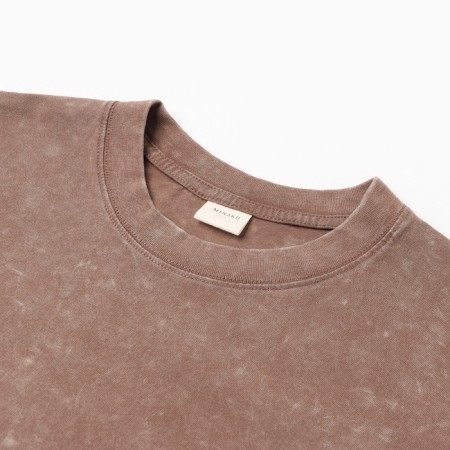 Men's T-shirt Minaku, color in brown, river 52-54-6