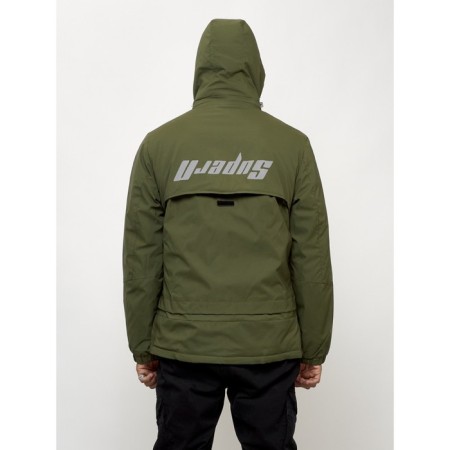 Sports male jacket, size 54, khaki color-13