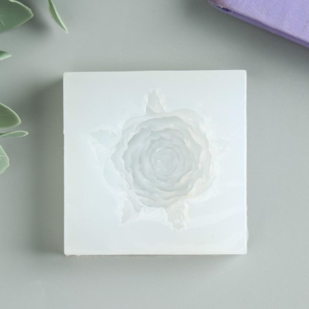 Mold Silicon "Lush Rose" 1.2x5x5 cm