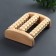 Feet massage "Night Happiness", 16 × 11.5 × 4.5 cm, 3 rows, wooden
