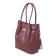 B2473 Bag bag, lightning department, burgundy color 32x30x13cm