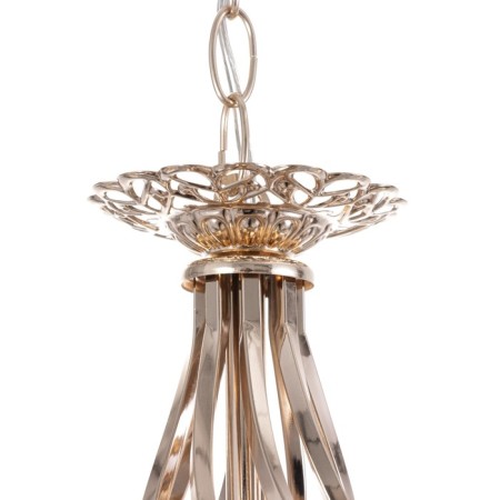 Ebby chandelier 5x60W E27 gold 46x46x88 (48) cm-7