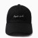 Men's baseball cap with MINAKU Black Color Black, Rr. 58