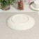 Porcelain plate "365+", D = 21 cm, white