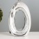 Katherine desktop E14 40W is white-silver 25x25x40 cm Risalux