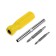 Slate Combined Tundra, 4 in 1, plastic handle, PH1/SL4 PH2/SL5 x 75 mm Mix