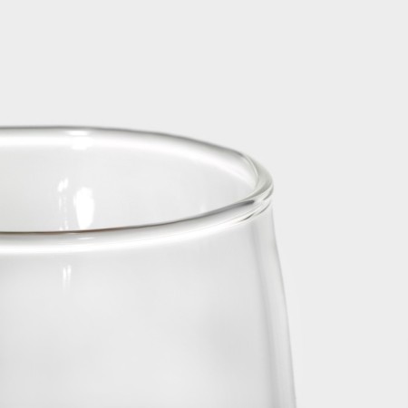 Glass mug with a wooden lid "Avocado", 350 ml, Mix drawing-5