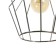 Bayerlux lamp "Arlando" 1x40W E27 chrome 20x20x70cm
