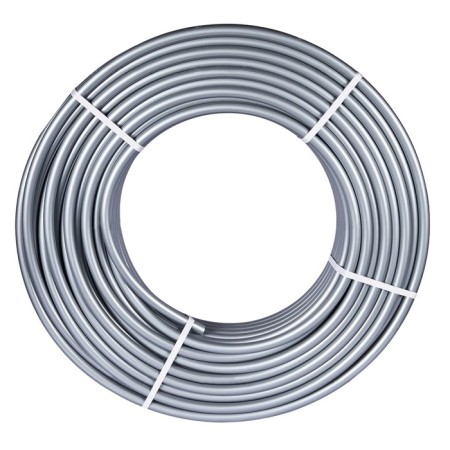 Pipe made of steamed polyethylene Rommer, PEX-A, D = 20x2.8 mm, oxygen layer, bay 100 m-1