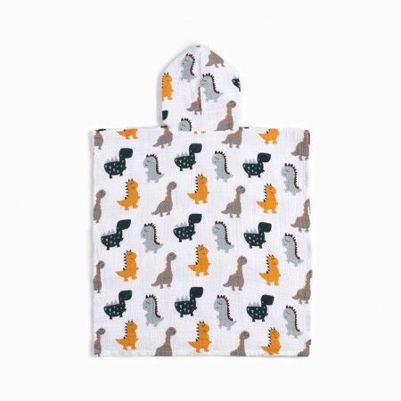 Poncho Muslim Children's Lovelife "Dino" 100% HL, 4-p, 235g/m2-7