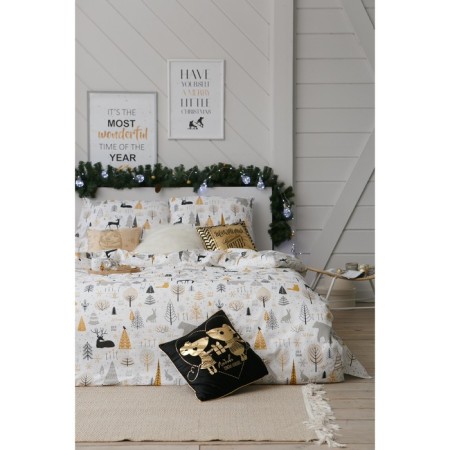 Bed linen Ethel duet Let it Snow (View 1) 143*215 cm - 2 pcs, 240*220 cm, 70*70 cm - 2 pcs-12