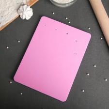 Mat for modeling and drying colors from mastic, 25 × 20 × 1.5 cm, color mix