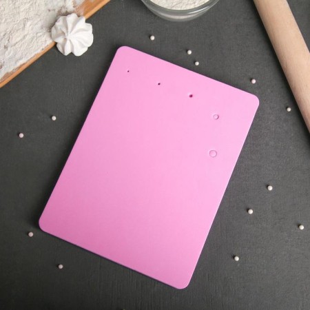 Mat for modeling and drying colors from mastic, 25 × 20 × 1.5 cm, color mix