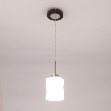 Suspended Citilux “Berta” CL126112, 12x12x45 cm, 1x75W, E27, brown color-3
