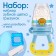 Set: Nibbler for feeding with silicone mesh + silicone toothbrush on a finger in a container + silicone rejector "Bear Prince"