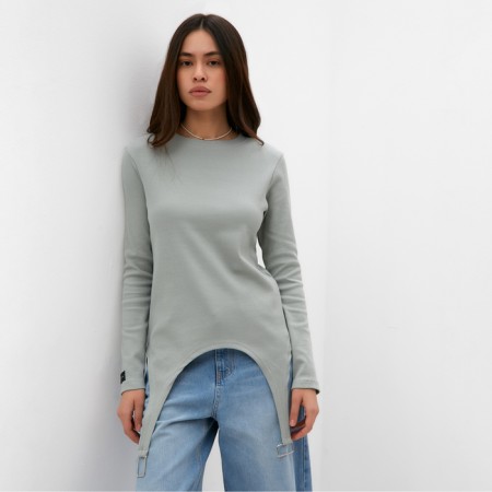 Jumper (longshit) with states of the river. 46 olive