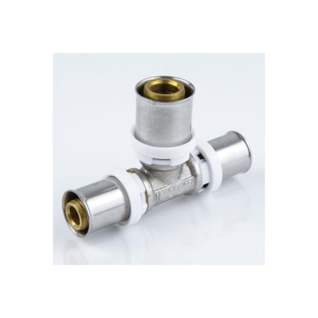 Aquasfera tee-press 8010-04, D = 20 x 20 x 16 mm, transition, brass-1