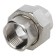 Detacible connection Stout SFT-0034-000001, 1 ", VP," American ", nickelled brass