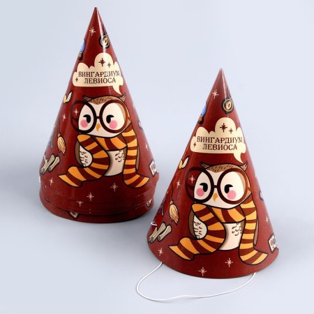 A set of paper dishes is a disposable owl ”: 6 plates, 6 glasses, 6 caps-11