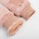 Mitina/mittens women's minku, rr 22 cm, col. dusty pink