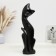 Pig a piggy bank "Cat" Black, 49cm