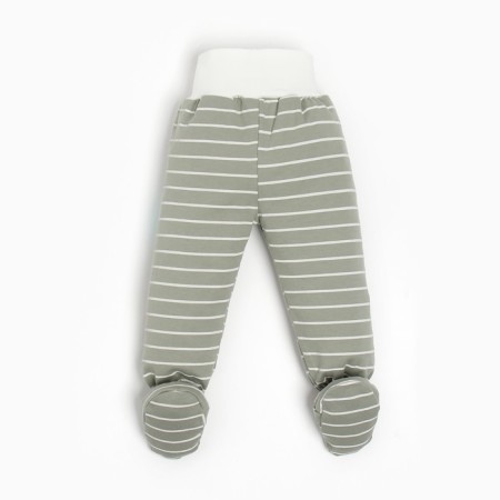Sluttes for a boy, gray/strip, height 74-80 cm-3