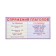A set of cards-fluids "for primary school" 3-4 class, 10 cards, 20x10 cm