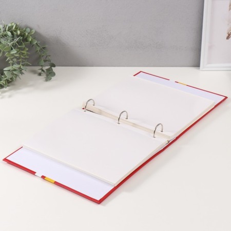 Photo album on 50 magnetic sheets 23x28 cm, rings "USSR Time" USSR-3