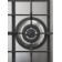 Körting Hog 465 CTX, gas, 3 burners, 45 cm, silver