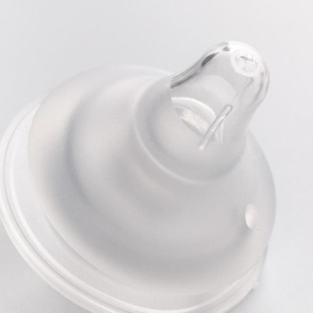 Silicone nipple, anti -bicoline., Wide throat, from 6 months, fast stream-11