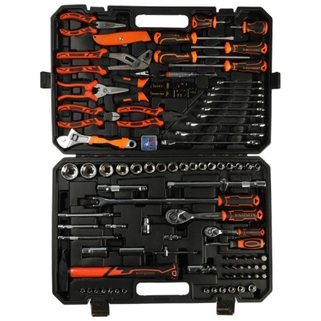 Set of instruments Universal Kingqueen, 72 teeth, 1/2 1/4 ", 116 items-1