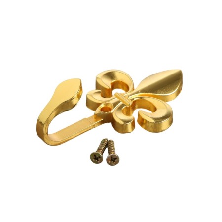 One -rod hook for curtains Cappio KC113, color gold, 2 pcs-4
