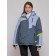 Ski jacket female winter, size 54, purple color