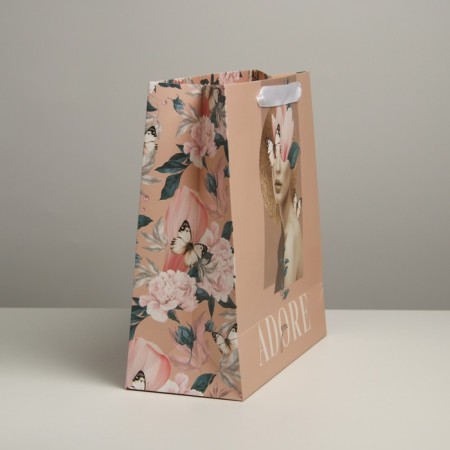 Gift Laminated Square, packaging, Adore, 30 x 30 x 12 cm-2