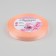 Satin tape, 10 mm × 23 ± 1 m, color peach No. 124