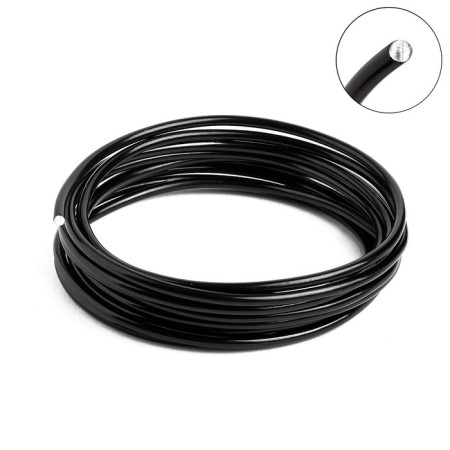 Wire for weaving d = 3.8 mm, winding 3 m, black color
