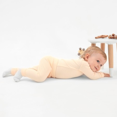 Body kit Minaku: Basic Line Baby, Milk/Cream Color, Height 62-68-4