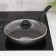 Pan -Discovery, d = 24 cm, glass cover, removable handle, anti -stick coating, gray color