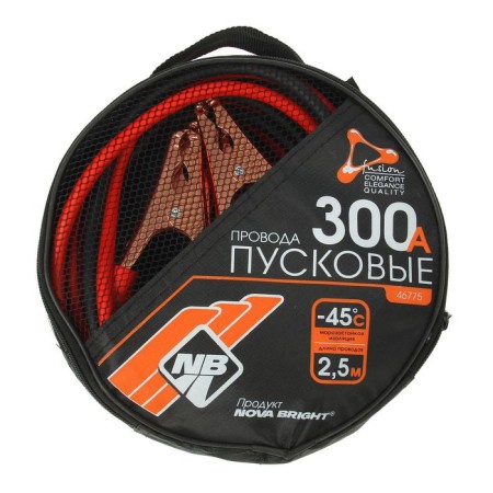 Wires launch nova Bright, 300 a, frost -resistant, in a bag, 2.5 m-2