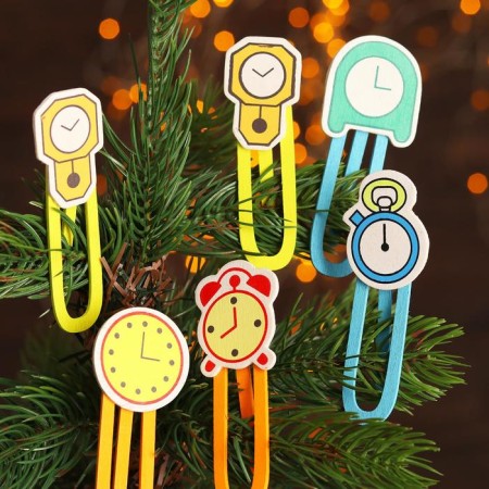 Set of decorative scrapers "Clock" set 6 pcs.