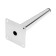 Furniture Furniture Cappio OP08, H = 200 mm, thick thickness 1.8, color chromium