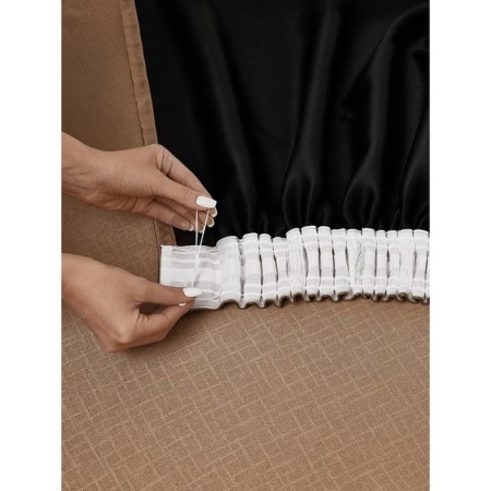 Decofest "Trinity" curtain, size 200x280 cm, brown color-6