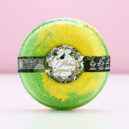 A boiling bathtub donut "Happy New Year!" 110 g, aroma apple strudel-1