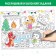 Coloring long set "Celebrating the New Year", 4 pcs.