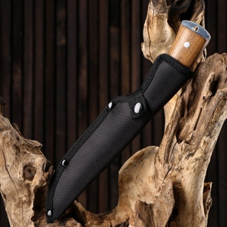 Hunting knife "Pier" 26cm, blade 140mm/2.4mm, with engraving-2