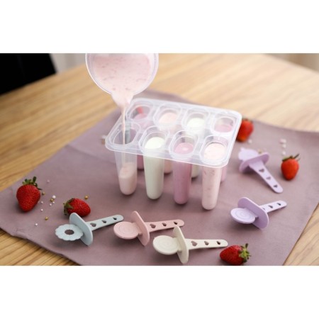 Form for ice cream shares "Lollipop", 15 × 12 × 12 cm, 8 cells, color mix-8