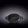 Oval baking form Wilmax England Slate Stone, with handles, size 28x16 cm, 500 ml, black slate color